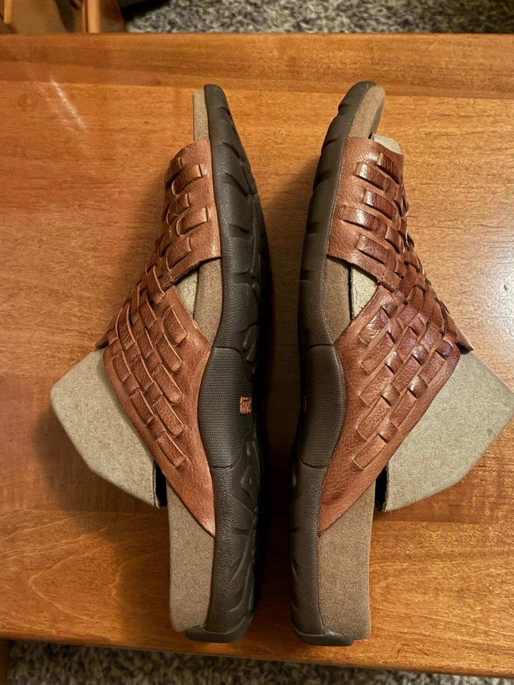 Taos Guru Women's Leather Slide Sandals